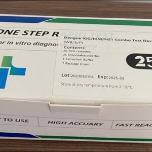Prueba Rápida Dengue IGG IGM Marca  HWTAI BIO TEC SANTSAI INTERNATIONAL CO. LTDA.