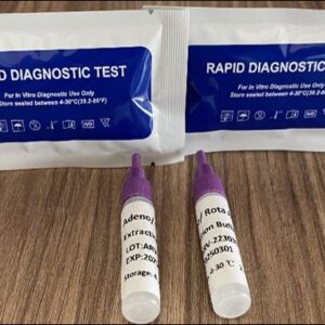 PRUEBA RÁPIDA ADENOVIRUS ROTAVIRUS MARCA  HWTAI BIO TEC SANTSAI INTERNATIONAL CO. LTDA.